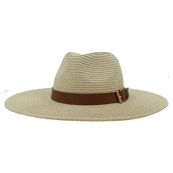 Moterų, Vyrų, Vasaros Didelis Plačios Skrybėlės Kraštų Diržo Juostos Starw Skrybėlę Fedora Beach Sun Skrybėlę UPF50+ Kentukis Derbis Skrybėlę, Sulankstomas Vasaros Bžūp