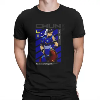 Chun Unikalius Marškinėlius Gatvės Kovotojų Laisvalaikio Marškinėliai Naujausias T-marškinėliai Vyrams, Moterims