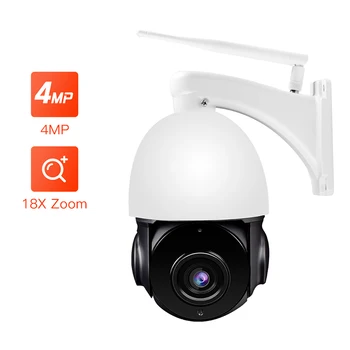 BOJI 18 X Optinis Priartinimas Dome PTZ Kamera, Wifi 4MP Vandeniui IP dvipusis Audio Žmogaus Automatinio Sekimo Spalva Naktinio Matymo Saugumo Cam