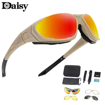 Daisy C9 poliarizuota karinės apsauginiai akiniai ir akiniai nuo saulės vyrų taktinis medžioklės lauko sporto akiniai nuo saulės UV pėsčiųjų akiniai