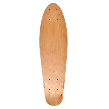 22Inch Tuščią Skateboard Deck Gamtos 55.5X15cm Klevas Bananų Stumdomas Kreiseriniu Čiuožimo Vieną Rokeris Valdyba 