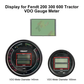 Prietaisų skydelio LCD Ekranas Fendt 200 300 600 Traktoriaus VDO Gauge Matuoklis