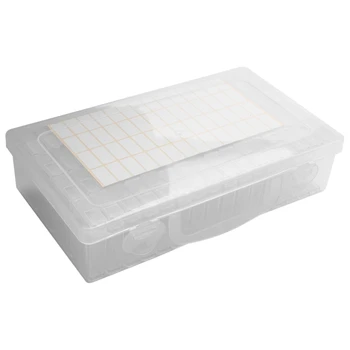 64 Grotelės Reguliuojamos Plastikinės Sandėliavimo Dėžutės Laikymo Dėžutė Dėžutė Deimantų Papuošalai Siuvinėjimo Amato Granulių Tablečių Laikymo Priemonė