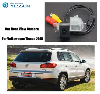 YESSUN Volkswagen Tiguan 2015 Automobilio Galinio vaizdo Atsargines Grįžtamieji automobilių Stovėjimo aikštelė aukštos kokybės vaizdo Kameros Vandeniui Naktinio Matymo HD