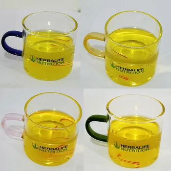 Didmeninė 6PCS x120ml Herbalife Mitybos Kelių spalvų Turėtojas Kūrybos Šalto Karšto Gėrimo puodelio sulčių puodelio, stiklinės pieno, arbatos puodelio pieno