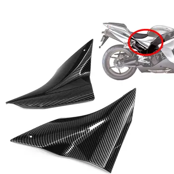 Kuro Dujų Bakas Lauktuvės Šonų Apdaila Padengti ABS Anglies Pluošto Dažų Už KAWASAKI Ninja ZX10R 2006 m. 2007 m Motociklų Motokroso Modifikuotas