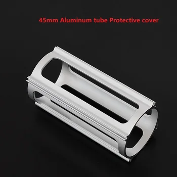 45MM Aliuminio Vamzdis Apsauginis Dangtelis EL34 Garso Vakuuminio Vamzdelio Stiprintuvo Ekranas