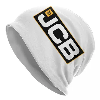 JCB variklio Dangčio Skrybėlę, Mezgimo Skrybėlės Vyrai Moterys Kietas Unisex Šiltos Žiemos Skullies Beanies Kepurės
