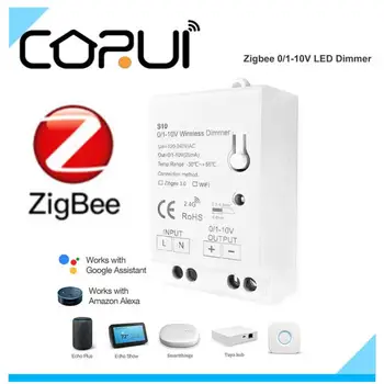CORUI Tuya Smart Zigbee 3.0 Tamsos Valdytojas Smart Home App Valdymas Balsu Palaiko Smartthings Dirbti Su ZigBee Vartai