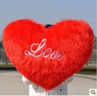didelis saldus raudonas širdis myli pagalvę pliušinis žaislas apie 65cm minkštas mesti pagalvę 0400