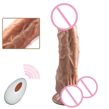 Nuotolinio Valdymo Dildo Sekso Žaislai Vibratorius Moterims Klitoris Moteris Masturbator Dildio Moterų Suaugusiųjų Sekso žaislai priemonė Makšties Įsiurbimo