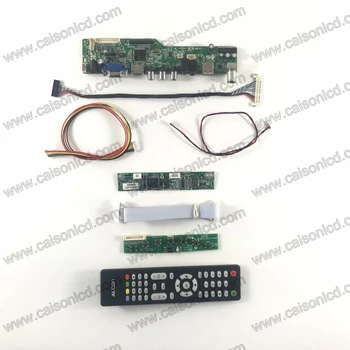 M6-V5.1 LCD TV valdiklio plokštės paramos VGA AUDIO AV USB TV LM185WH2-TLC1 V185BG2-LE1M185BGE-L21