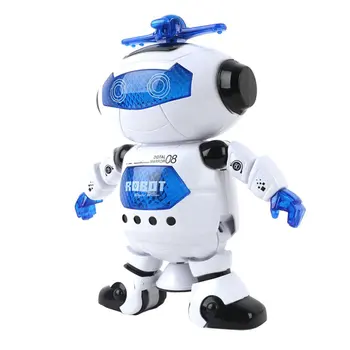 360 Sukasi Smart Erdvė Šokių Robotas Elektroninių Pėsčiomis Žaislai, Muzikos, Šviesos, Vaikams Astronautas Žaislas, Kalėdų, Gimtadienio Dovana
