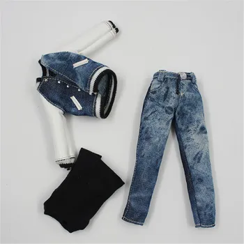 DBS blyth drabužius, džinsus dėvėti džinsus vienodas ji tinka 1/6 30cm bjd bendras kūno licca ledinis