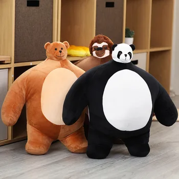 Mielas Ins Grynųjų Raudona Mažai Lokys Lėlės Draugu Pilnas Panda Tinginys Pliušas Pagalvės Kūrybingi Gimtadienio Dovana