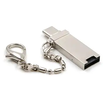 Praktinis Saugojimo Kortelių Skaitytuvas Lengvas Kortelių Skaitytuvo Adapteris Mini Tipo C/Micro USB 