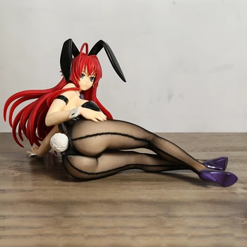 32cm High School D X D Sexy Anime Pav Ria Gremory Bunny Mergina Seksuali Mergina Suaugusiųjų Kolekcijos Lėlės Modelio Žaislas